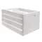 6 Pack: Whitewashed Wood Crate by Make Market®
